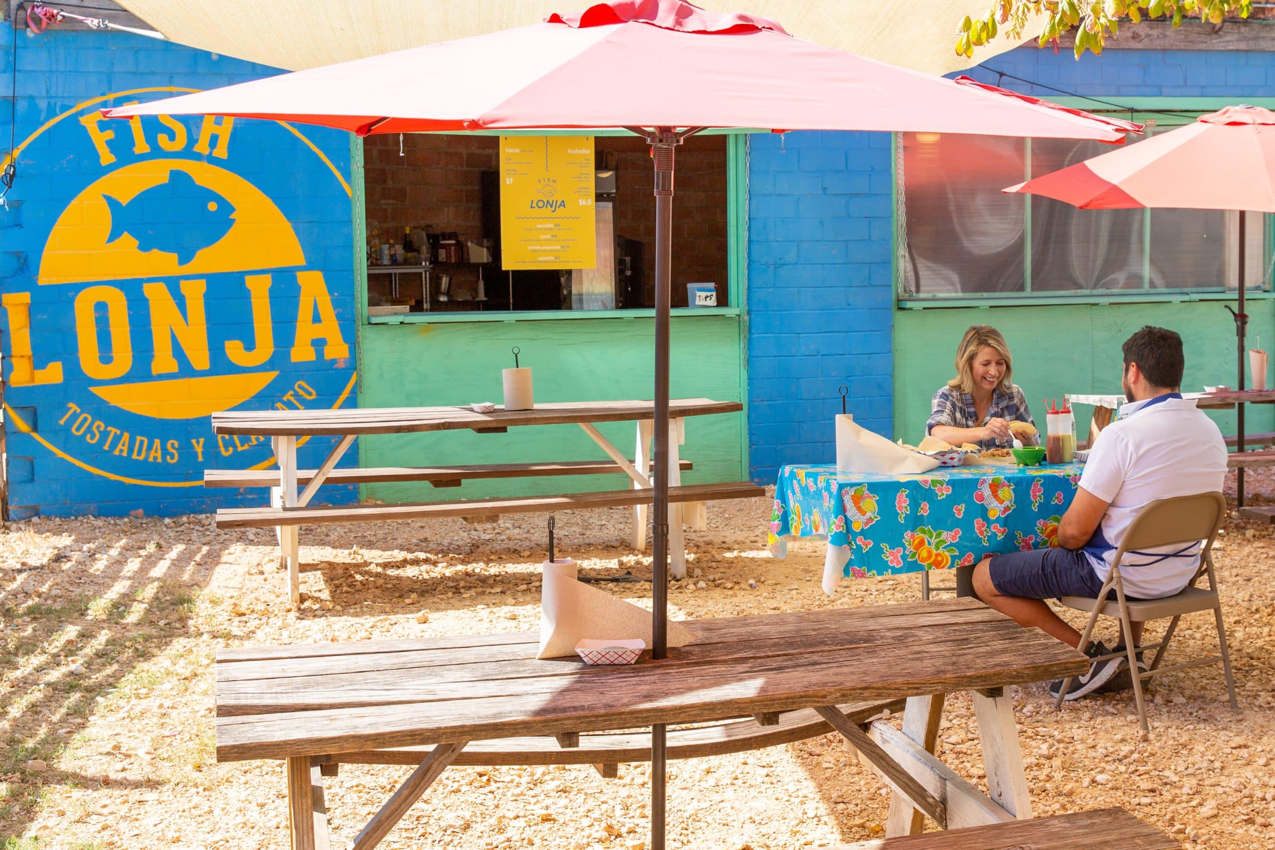 Samantha Brown dines at Carnitas Lonja in San Antonio Texas